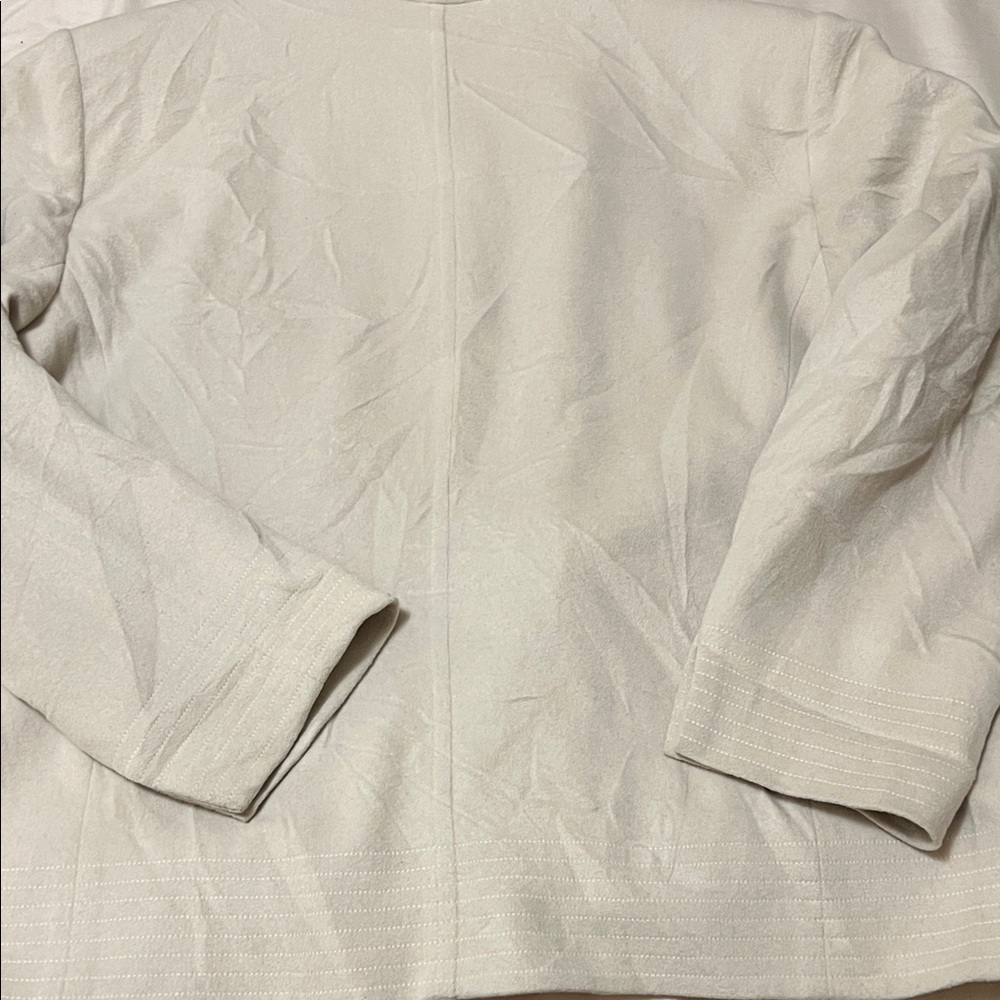 TONI PLUS COLLECTION BLAZER OPEN FRONT JACKET WITH A HIGH COLLAR - Picture 5 of 6